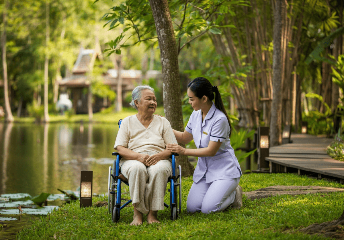 Image of Baan Atch 家庭护理员老年护理中心, Nimit Mai, Khlong Sam Wa 区