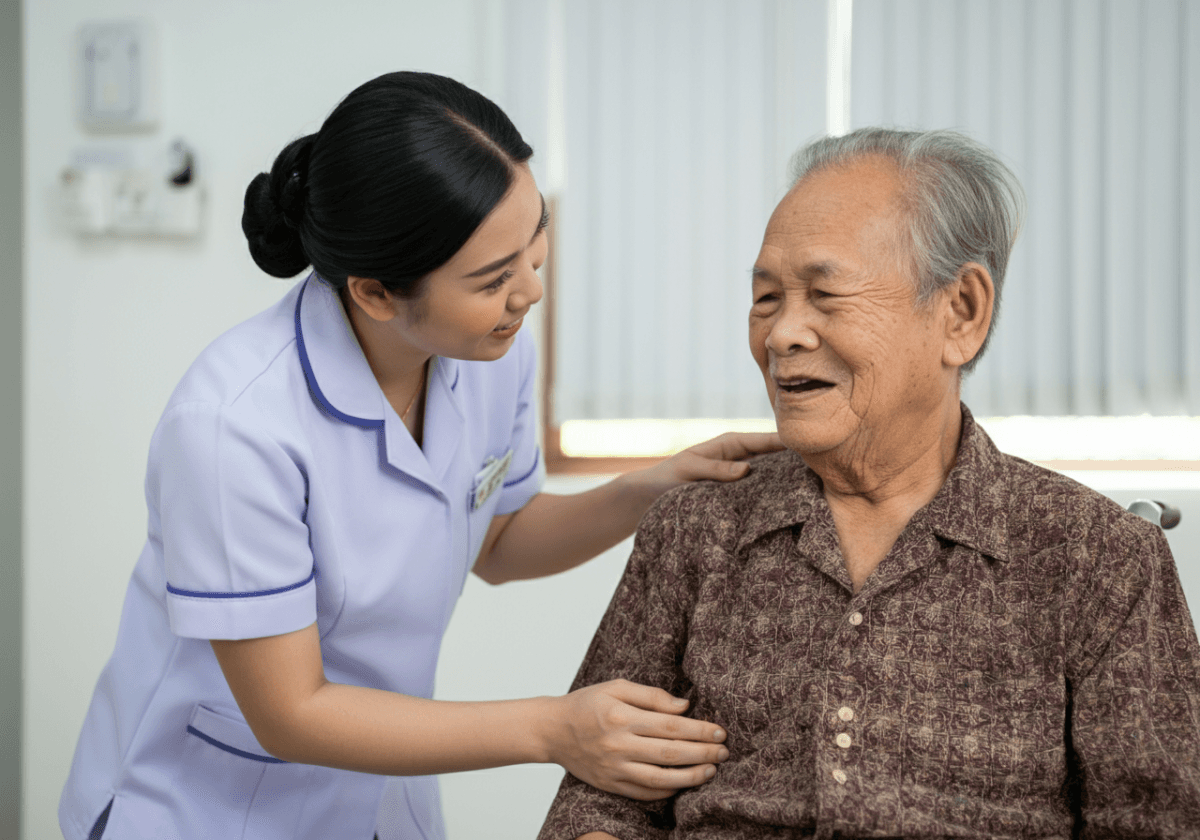 Image of ศูนย์ดูแลผู้สูงอายุและผู้ป่วย เฮลท์แคร์เนอร์สซิ่งโฮม พระราม 2-บางบอน